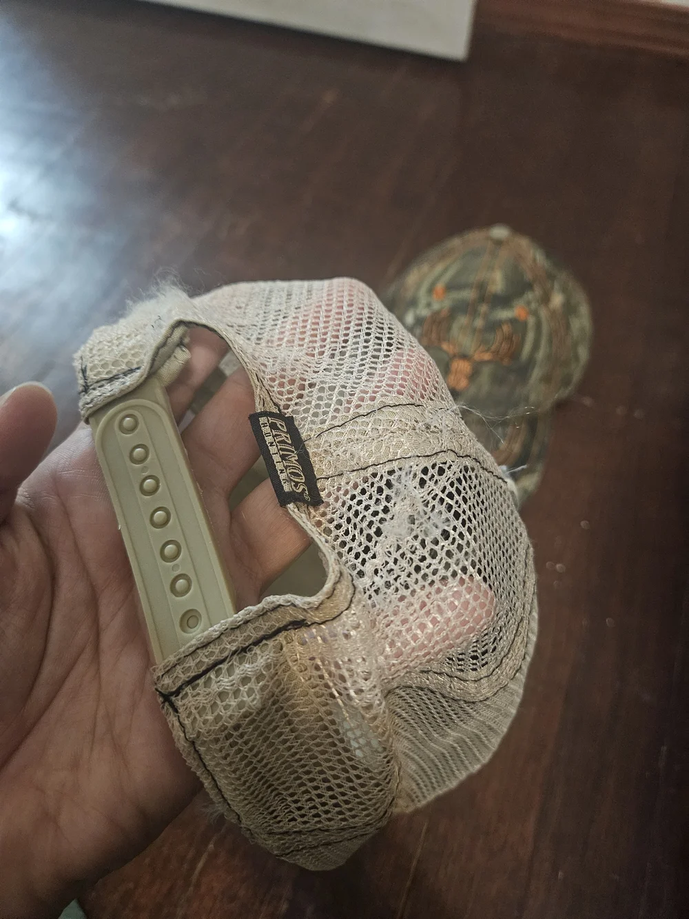 Camouflage Trucker Hat and Realtree-Style Camouflage Cap